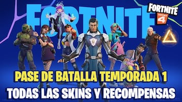 Pase de Batalla de Fortnite Cap&iacute;tulo 4 - Temporada 1: todas las skins y recompensas