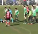 Escándalo: un jugador agrede brutalmente a una árbitro y tiene que intervenir la Policía