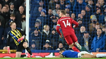 Everton - Liverpool en vivo online: Premier League, en directo