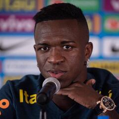 Una lesión impidió a Vinicius estrenarse con 18 años