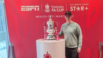 El gerente senior de la FA Cup estuvo presente en México para la fiesta conocida como 'Watch Party' para llegar a los grandes fanáticos del país.