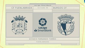 Resumen y goles del Fuenlabrada vs. Burgos de LaLiga SmartBank
