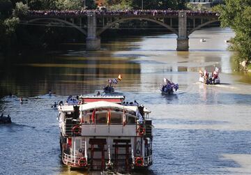 La fiesta en el río Pisuerga.