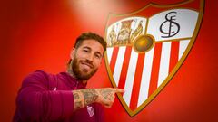 Sergio Ramos, durante una entrevista.