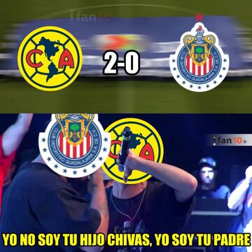 Los memes celebran al América y acaban con Chivas