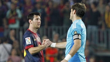 Messi despide a Casillas en AS: "Fue duro tenerte de rival"