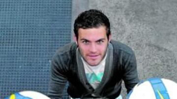 <b>UN GRAN AÑO. </b>Mata está firmando una excelente temporada que le ha valido para estar con España.