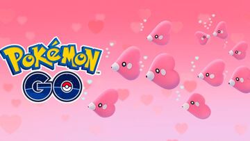 Pokémon GO celebra San Valentín con más Luvdisc y Chansey