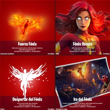 Fortnite: Fénix Oscura/Jean Grey de los X-Men de Marvel llega como skin