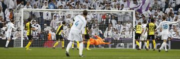 3-2. Lucas Vázquez marcó el tercer gol.