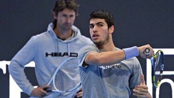 Carlos Alcaraz’s coach admitted that the 20-year-old star needs to be more consistent beyond the four Grand Slam tournaments.