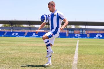 Franquesa, en su segunda presentación como jugador del Leganés. 