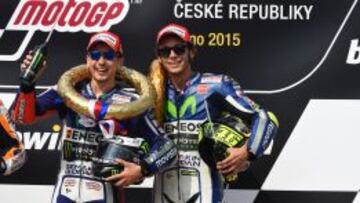 Lorenzo y Rossi lideran MotoGP y son los grandes favoritos al t&iacute;tulo.