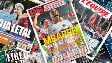 Las portadas tras la eliminación del Barcelona y Atlético