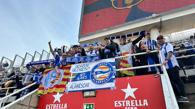 Orgullo de la única Peña albiazul que existe fuera de Álava