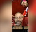 La reacción viral de Soldado cuando le llaman "facha" en un directo de Instagram