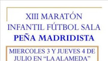 La Peña Medina Sidonia en su tradicional maratón de Fútbol sala