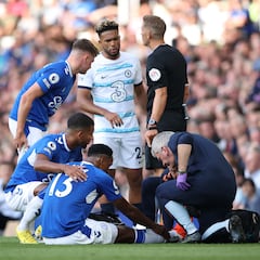 Frank Lampard: “Yerry Mina estará fuera por un tiempo”