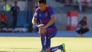 Gustavo Canales recién sabrá si podrá jugar a última hora.