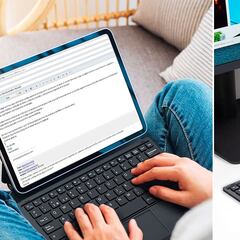 Este teclado inalámbrico portátil con ‘touchpad’ se conecta a tablets, móviles y ordenadores