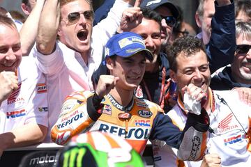 Dani Pedrosa acabó tercero.