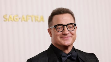 Brendan Fraser attends the 29th Screen Actors Guild Awards at the Fairmont Century Plaza Hotel in Los Angeles, California, U.S., February 26, 2023. REUTERS/Aude Guerrucci