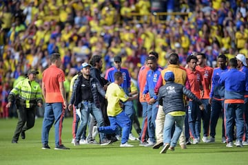 Imágenes para siempre. Jugadores agradecieron por el apoyo y por la gran bienvenida en Bogotá 