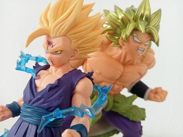 Gohan y Broly desatan su furia latente en dos enérgicas figuras de ‘Dragon Ball’
