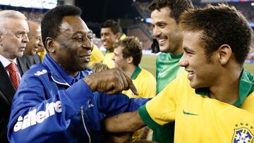 PELE Y NEYMAR SELECCION BRASILEÑA BRASIL
PUBLICADA 24/02/18 NA MA09 2COL