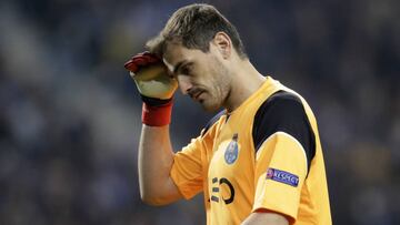 Iker Casillas, guardameta del Oporto.