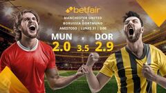 Manchester United vs. Borussia Dortmund: horario, TV, estadísticas, clasificación y pronósticos
