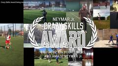 Neymar judges worldwide 'Crazy Skills' competition
