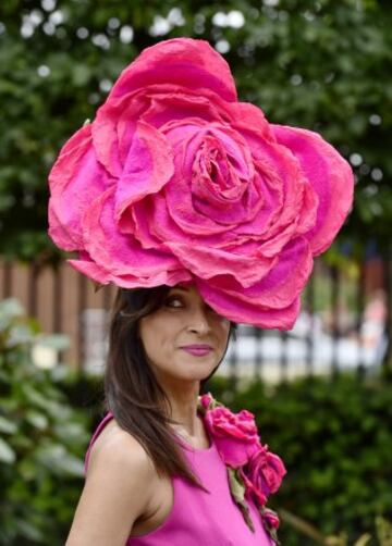 Glamour y sombreros imposibles en Ascot