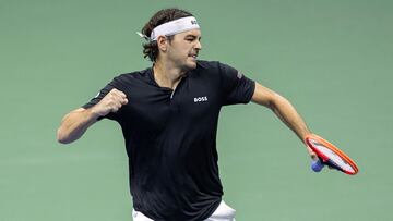 Jannik Sinner and Taylor Fritz will meet for the first time at a Grand Slam tournament when they face off in today’s US Open final.