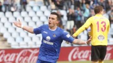 Colunga, delantero del Getafe.