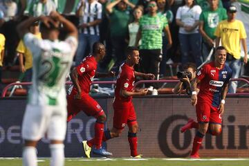 Atlético Nacional y Deportivo Independiente Medellín se enfrentaron en el clásico de Medellín en el estadio Atanasio Girardot en la fecha 7 de Liga BetPlay.