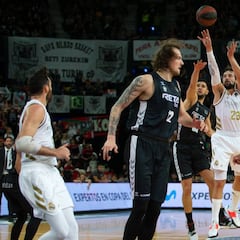 Bilbao Basket - Real Madrid: horario, TV y dónde ver la ACB