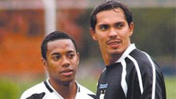 <b>ROBINHO</B>. "En el Madrid triunfará. Para mí hoy ya es un fenómeno"