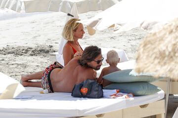  Pirlo y Valentina Baldini disfrutan de unos días de descanso junto a la familia en Ibiza.