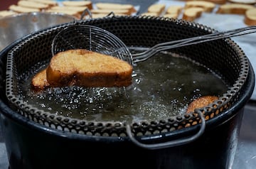 Las torrijas, uno de los dulces más típicos de la Semana Santa. 