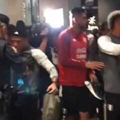 Peru players involved in skirmish with Spanish police