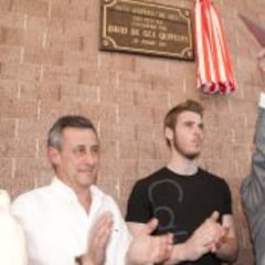 La peña atlética De Gea había retirado el nombre del portero