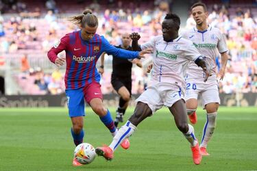 Griezmann tiene tres partidos a domicilio para iniciar el despegue