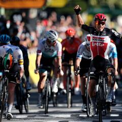 Ewan gana el sprint en etapa tranquila para los colombianos