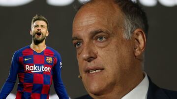 kings league tebas laliga presidente javier tebas medrano rubiales jenni hermoso futbol rfef gerard pique ibai llanos kings league tebas