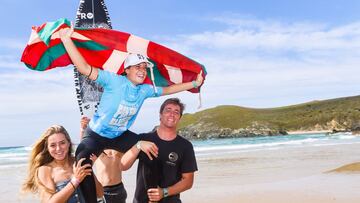 Pantin ,Galicia, Spain - Septembre 3rd st:  in the Day 6 Final Day at the ABANCA Pantin Classic-Galicia Pro  September 3 rd , 2023 ,Pantin, France.(Photo by Laurent Masurel/World Surf League)