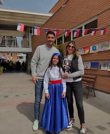 Zampedri da una muestra más de su relación con Chile: un especial momento con sus hijos