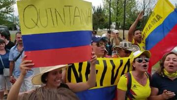 Nairo, Colombia está contigo: apoyo patrio en el Tour