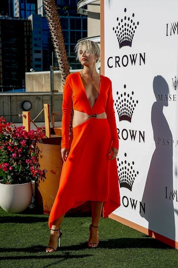 La presentadora de televisión y modelo australiana Jesinta Franklin.