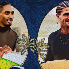 Misterioso post de la World Surf League con Raphinha y De Paul